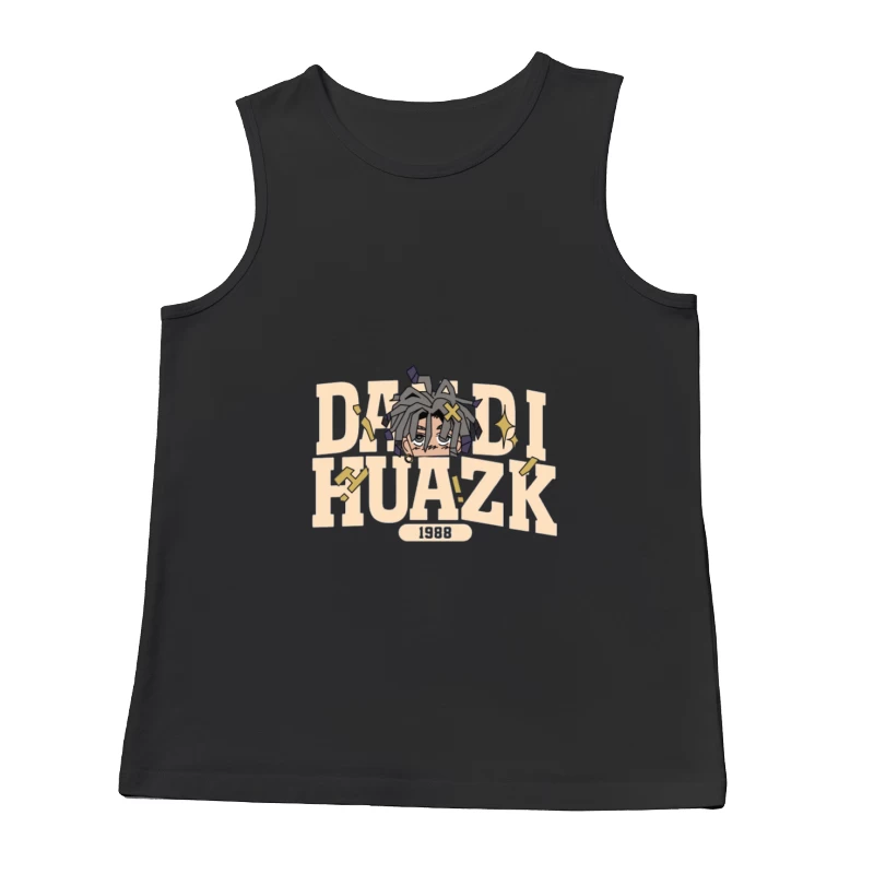 Coole Comic-Grafik Dandi Huazk Herren Tanktops