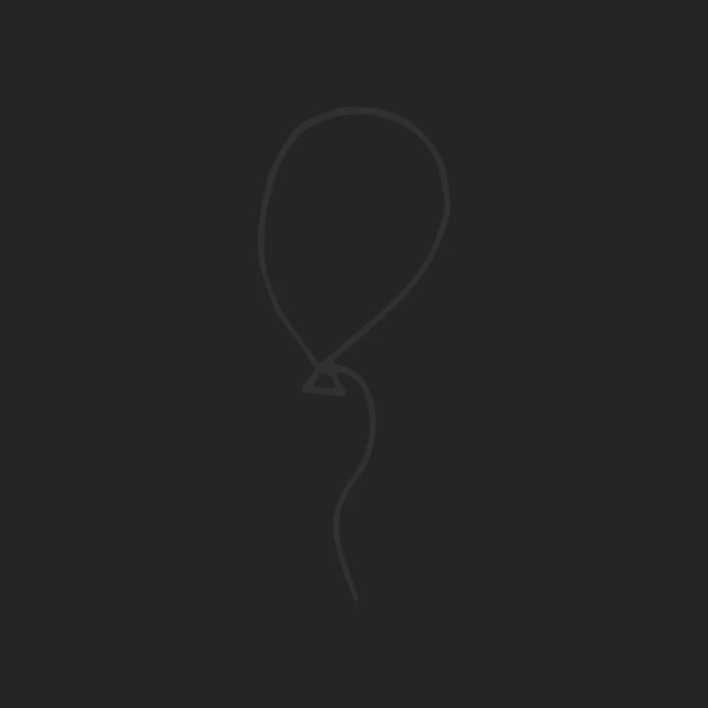 Dessin de Ballon Minimaliste Homme Sweat-shirt à enfiler