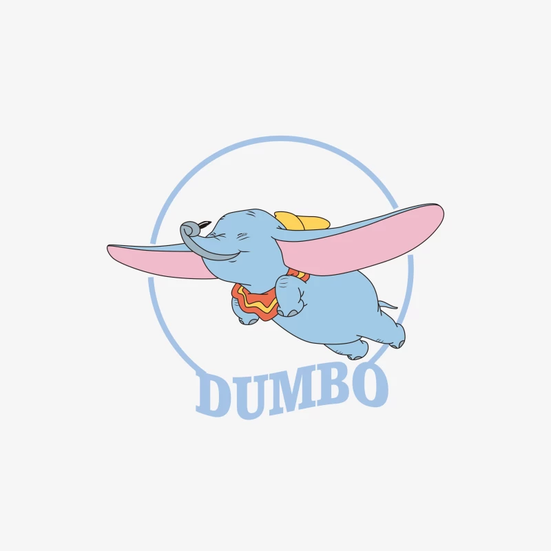 Fliegender Elefant Dumbo Herren Pullover Sweatshirt