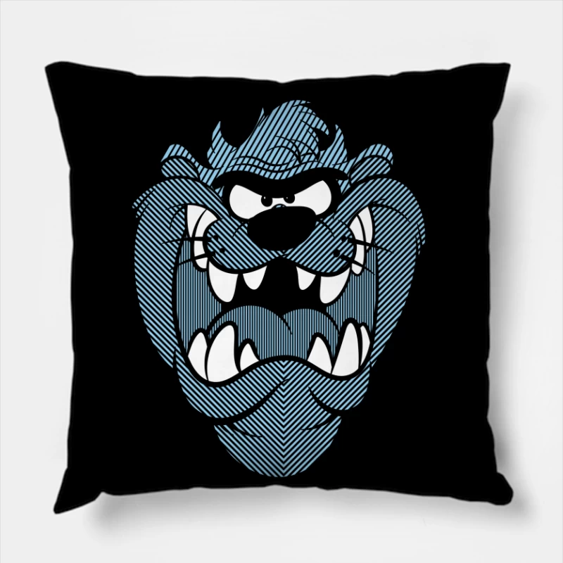 Taz the Tasmanian Throw Pillow