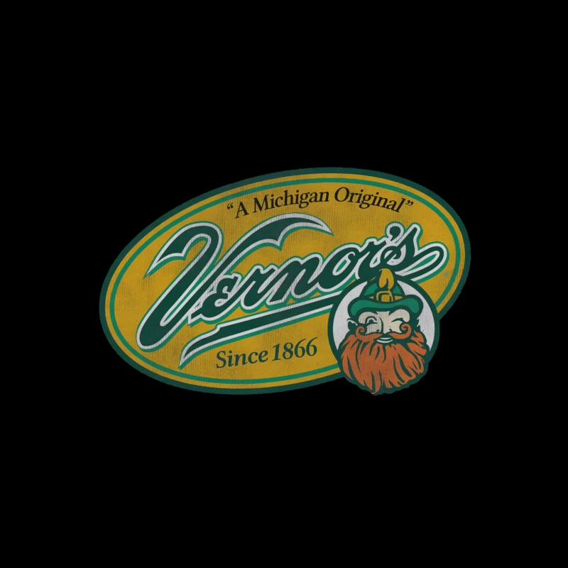 Vernors Ginger soda michigan 4 Throw Pillow