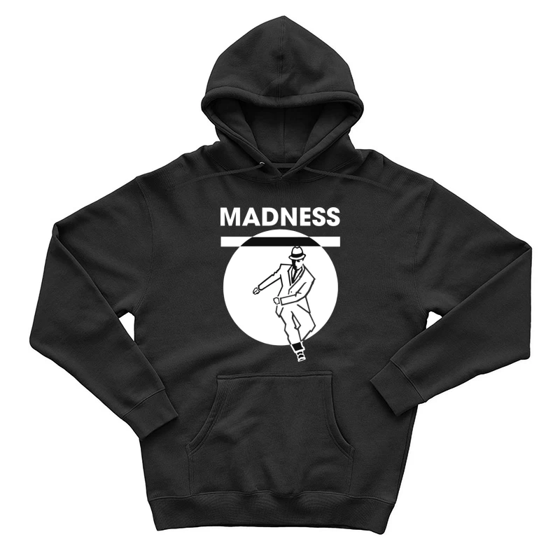 Ska Dance Madness Silhouette Logo Male Pullover Hoodie