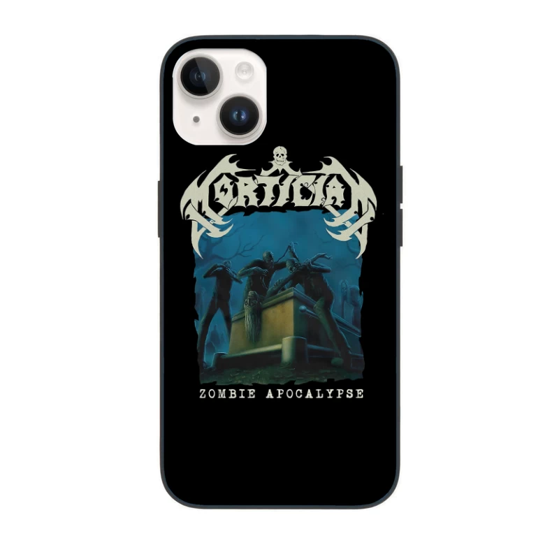 Mortician Zombie Apocalypse iPhone Case