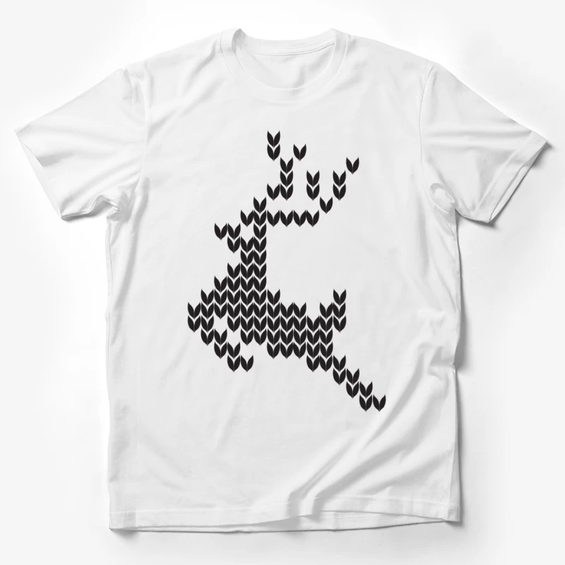 Design géométrique en chevrons Homme T-Shirt