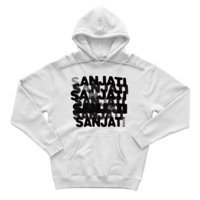 Abstrakte Schriftkunst Herren Pullover Hoodie