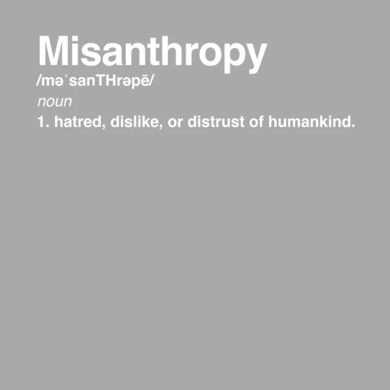 Misanthropy Female Pullover Hoodie