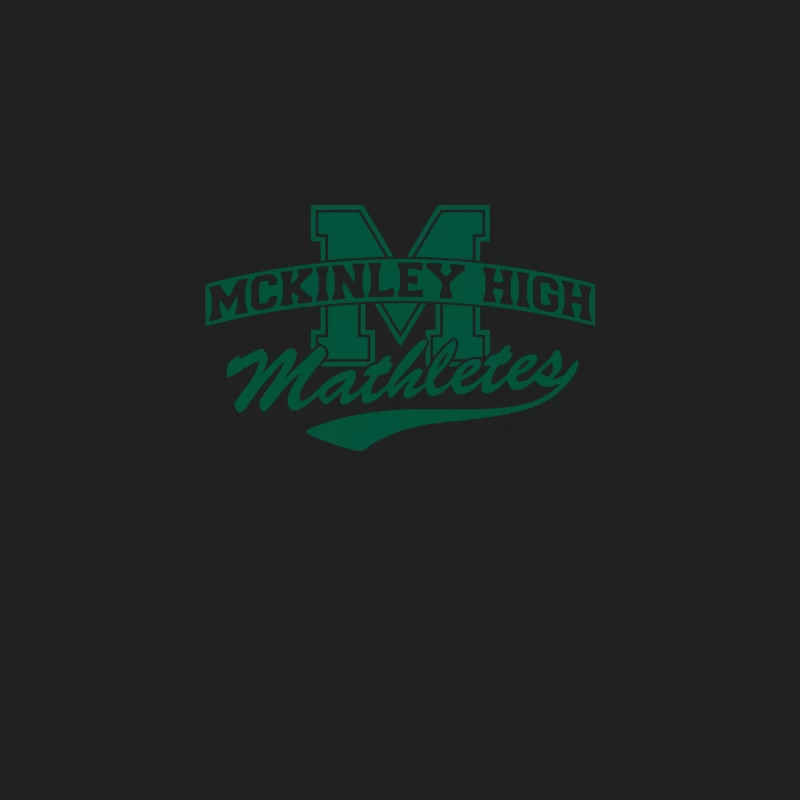 McKinley High Mathletes: Green and White School Logo Bucket Hat