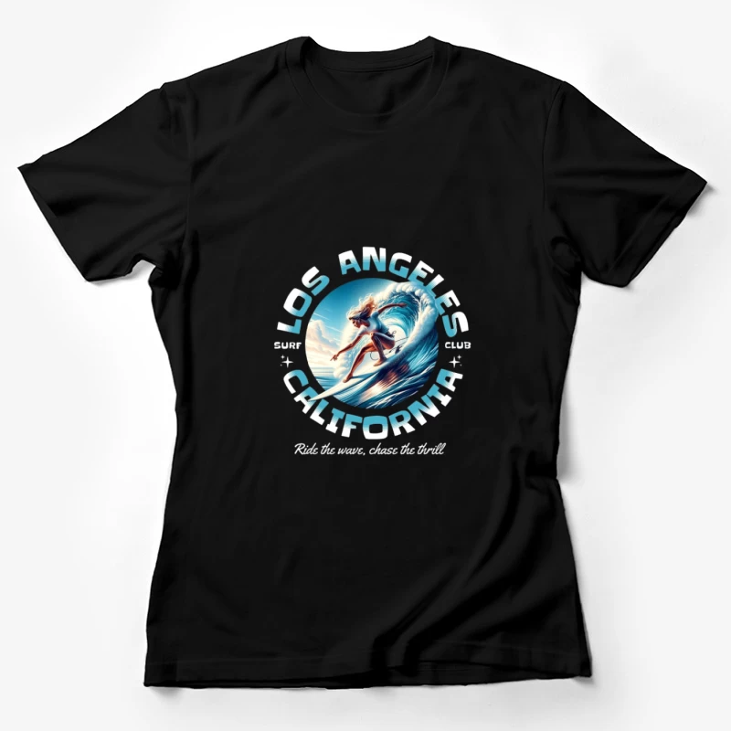 Surfen in Los Angeles, Kalifornien Damen T-Shirt