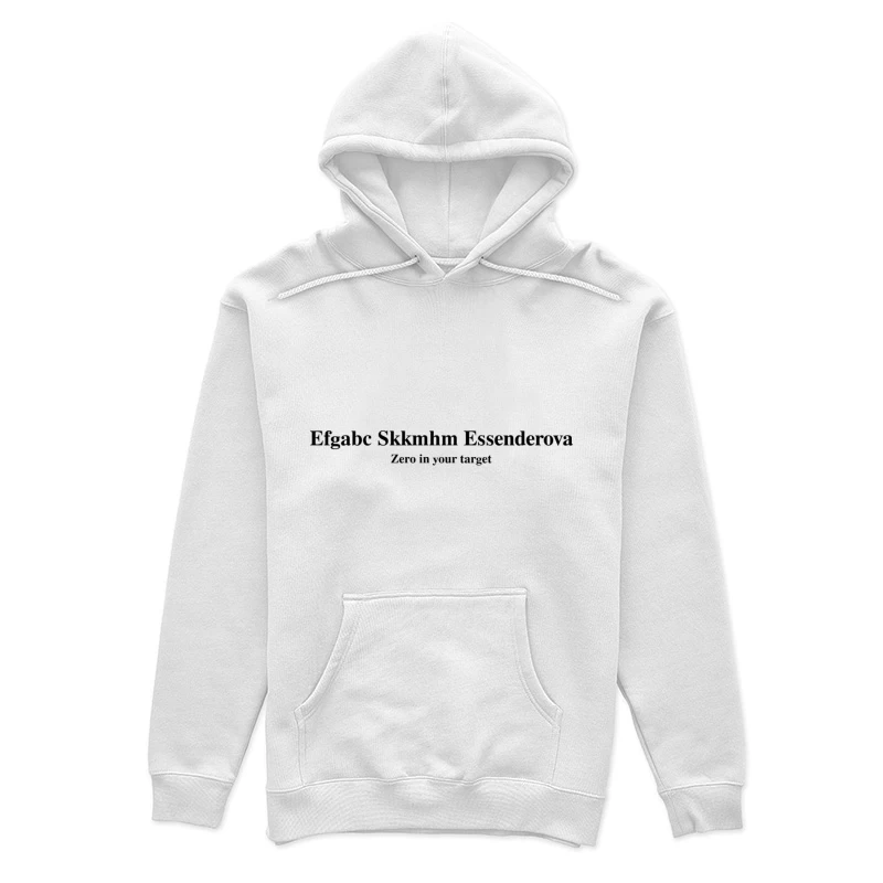 Elegantes typografisches Design Damen Pullover Hoodie