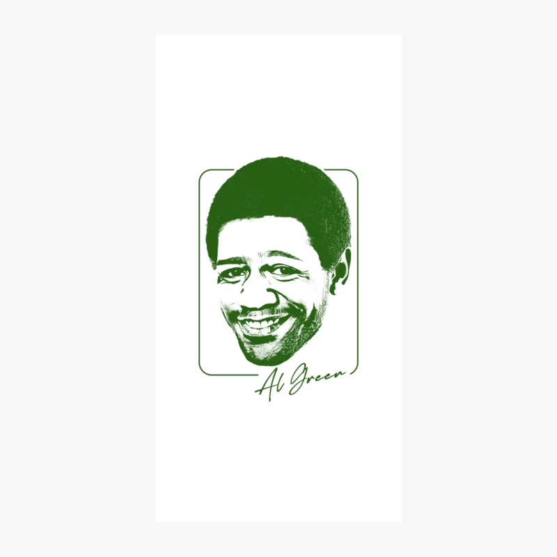 Al Green  Retro Soul Fan Design iPhone Case