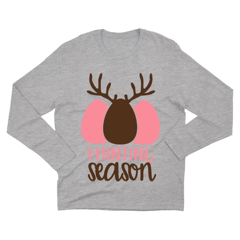 Saison de chasse créative Homme Manches Longues T-Shirt