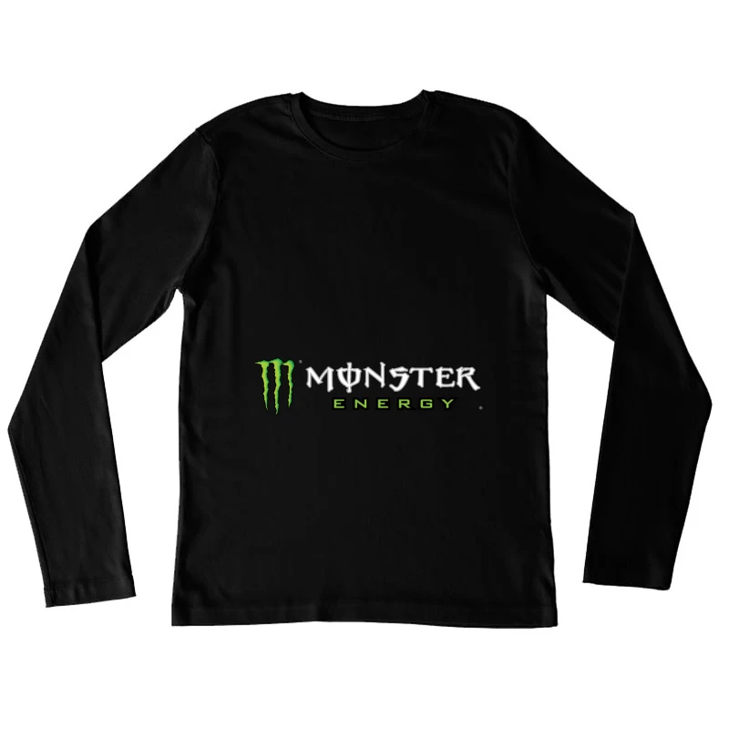 Monster Energy Drink Brand Logo Female Long Sleeve T-Shirt