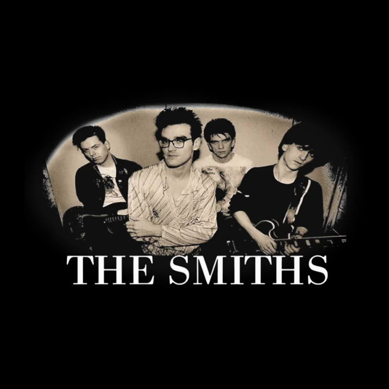 The Smiths - Iconic 1980s Alternative Rock Band Portrait Pin