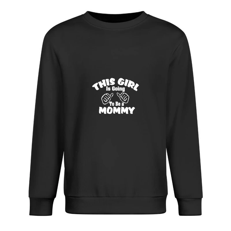 Annonce grossesse future maman Homme Sweat-shirt à enfiler