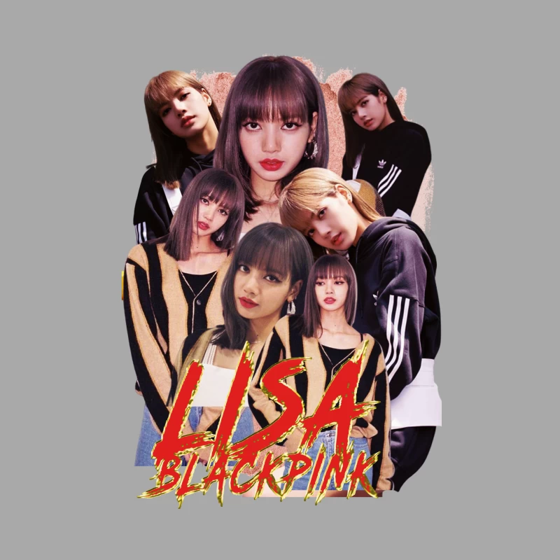 Lisa from BLACKPINK - K-pop Idol and Fashion Icon Female Pullover Hoodie