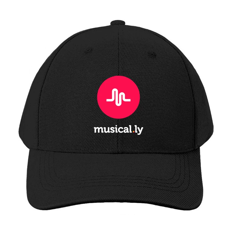 Musical.ly Social Media App Logo Design Baseball Cap