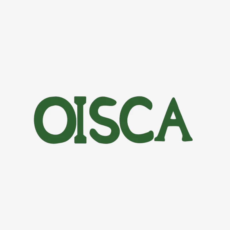 OISCA Logo auf weißem Hintergrund Herren Pullover Sweatshirt
