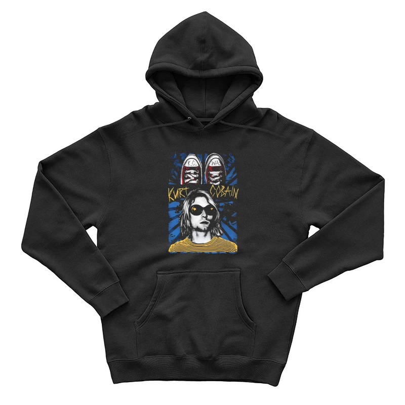 Kurt Cobain Retro Male Pullover Hoodie