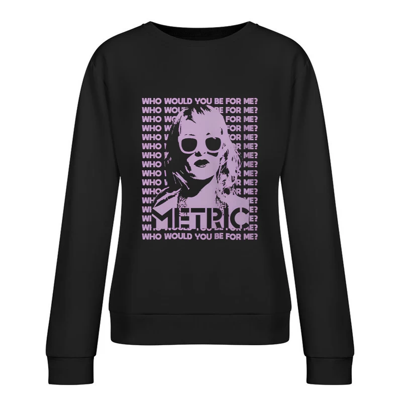 Metric Female Pullover Sweatshirt