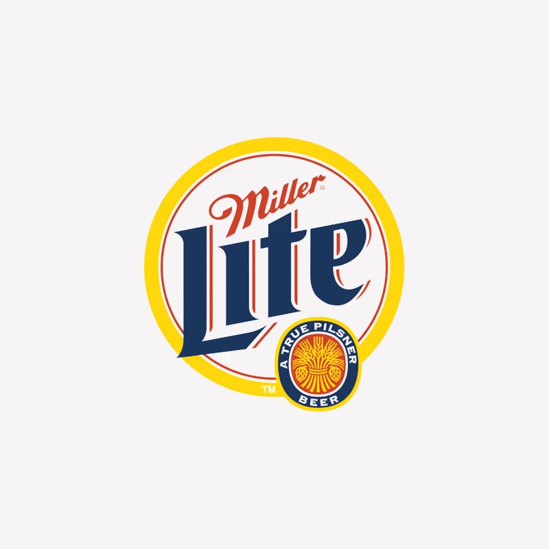 Miller Lite Beer Brand Logo: A Classic American Pilsner Symbol Female T-Shirt