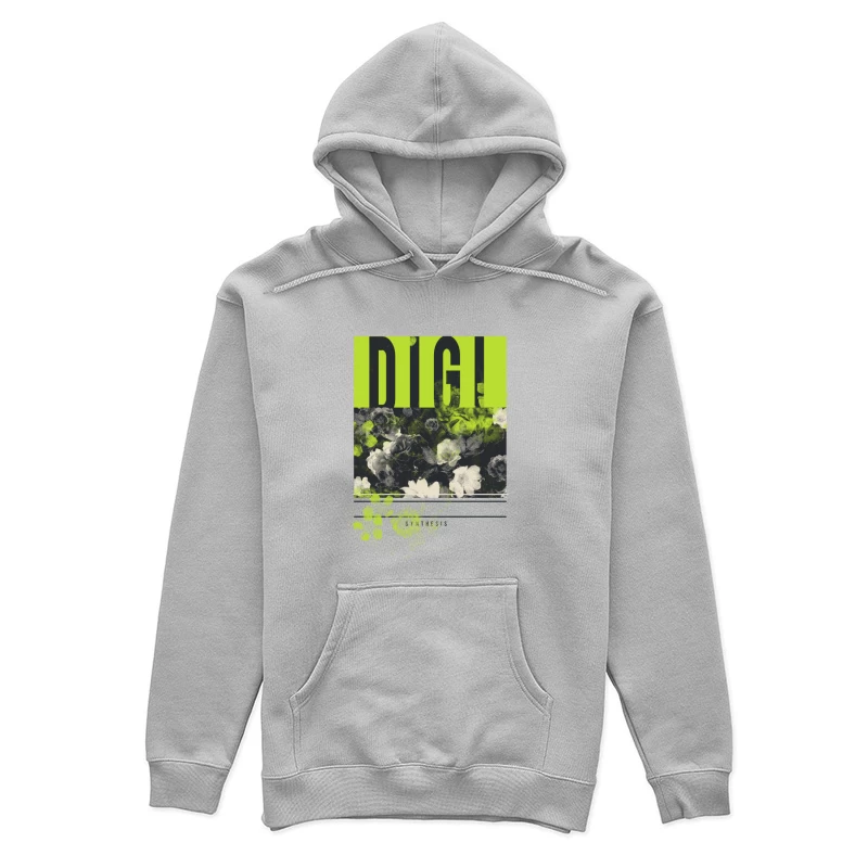 Florales Digitaldesign Damen Pullover Hoodie