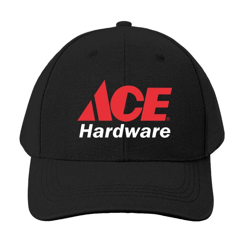 Ace Hardware Store Logo in Red and White Design Baseball Cap