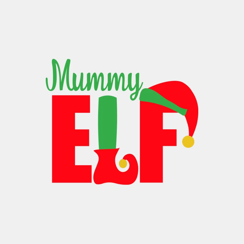 Conception Maman Elfe de Noël Colorée Homme Débardeur