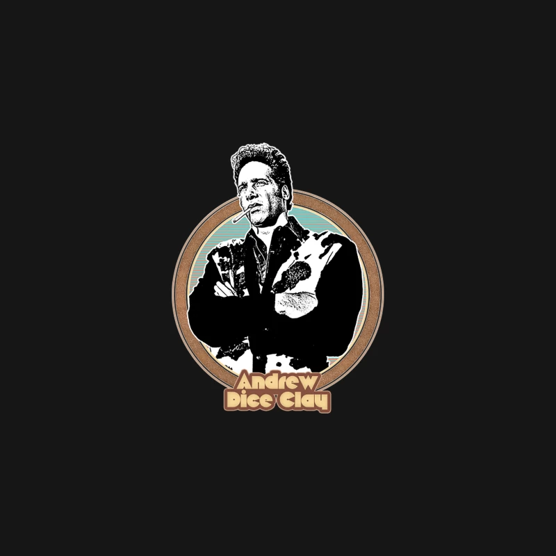 Andrew Dice Clay  Retro Style Fan Design Desk Mat