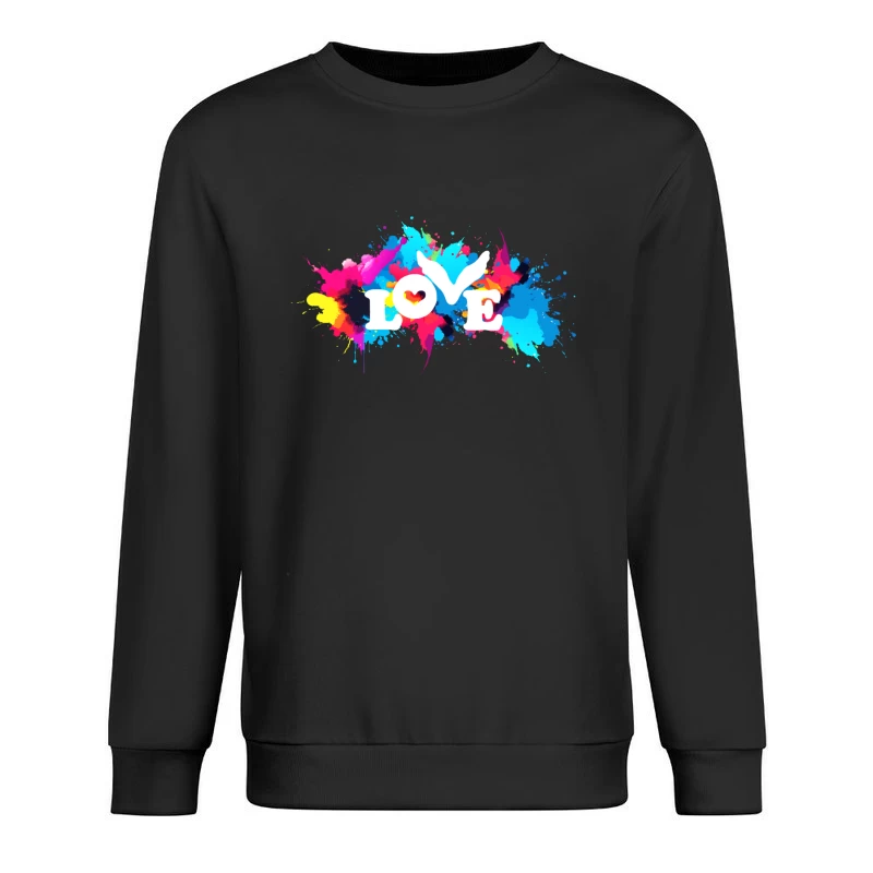 Coldplay Colorful Splash Male Pullover Sweatshirt