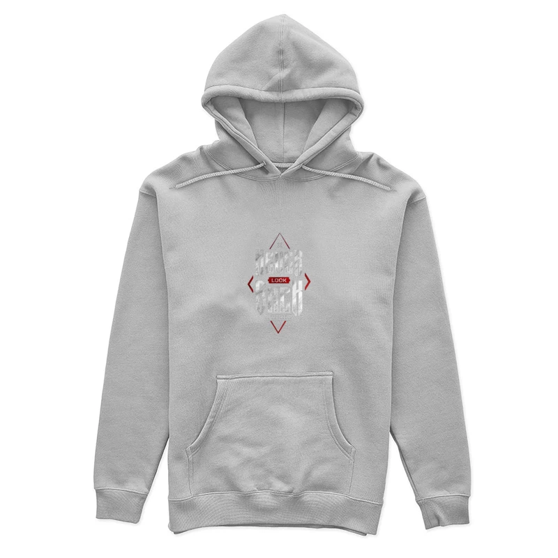 Motivational Quote Design Female Pullover Hoodie
