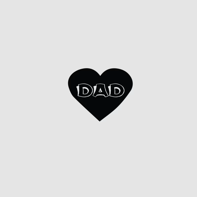 Cœur avec le mot 'PAPA' Homme Sweat à capuche