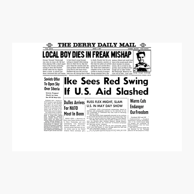 IT Newspaper Headlines Travel Mug