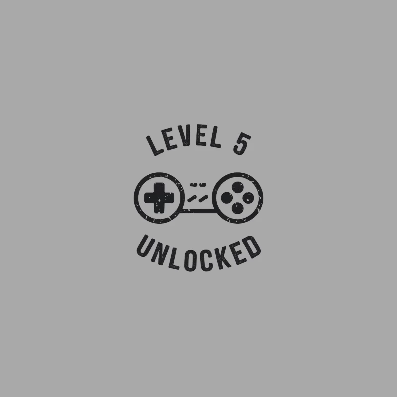 Retro Gaming Level 5 Unlocked Achievement Female Pullover Hoodie
