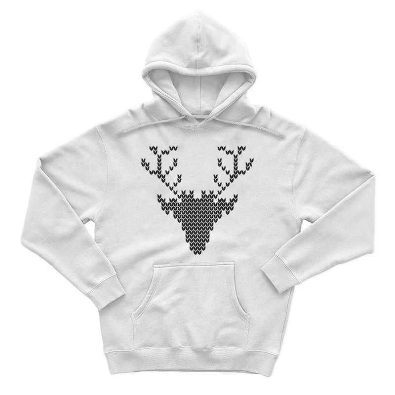 Tête de cerf en motifs Homme Sweat à capuche