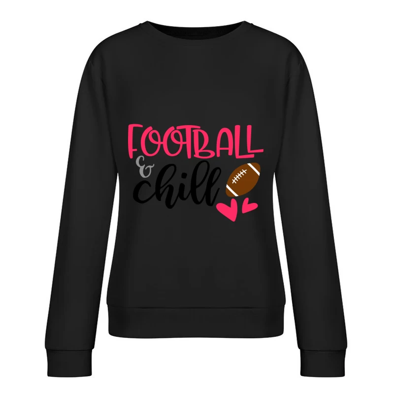 Football et détente Femme Sweat-shirt à enfiler