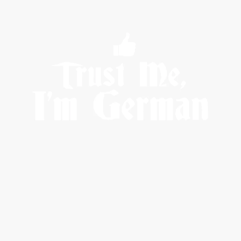 Trust me, I_m German - Deutschland Germany person race text pride tee Cotton Tote Bag