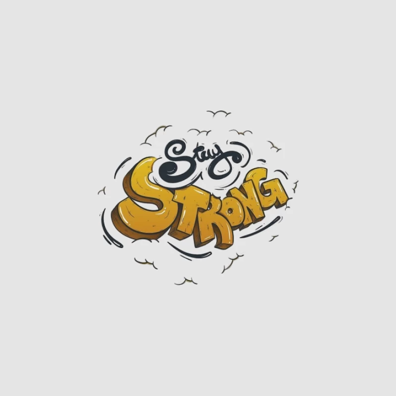 Ermutigendes Graffiti Kunstdesign Herren Pullover Hoodie
