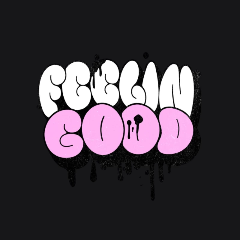 Fühlt sich gut an Grafik Damen Pullover Hoodie