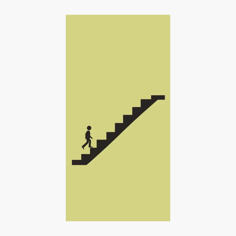 Ascending Steps: A Journey of Progress iPhone Case