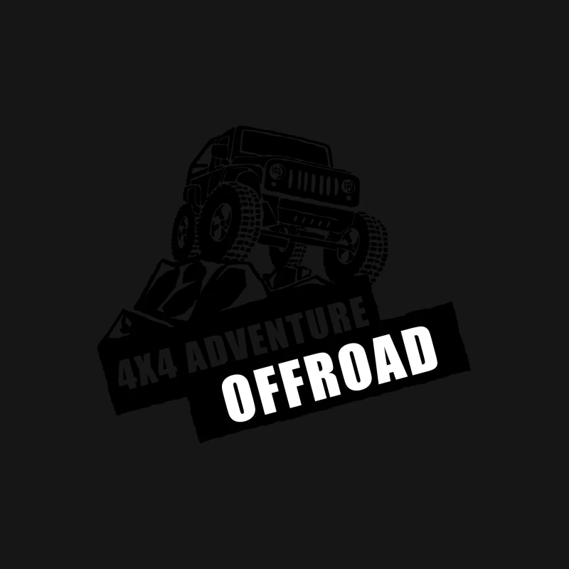 Silhouette de Jeep Offroad Femme T-Shirt