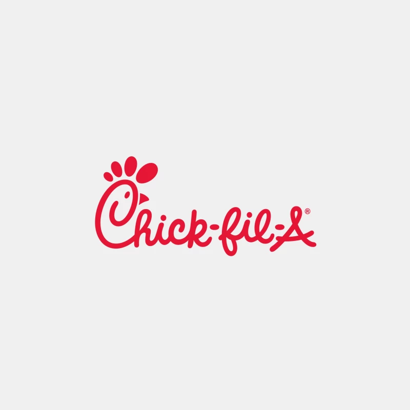 Chick-fil-A Restaurant Chain Logo in Red Male Tank Top