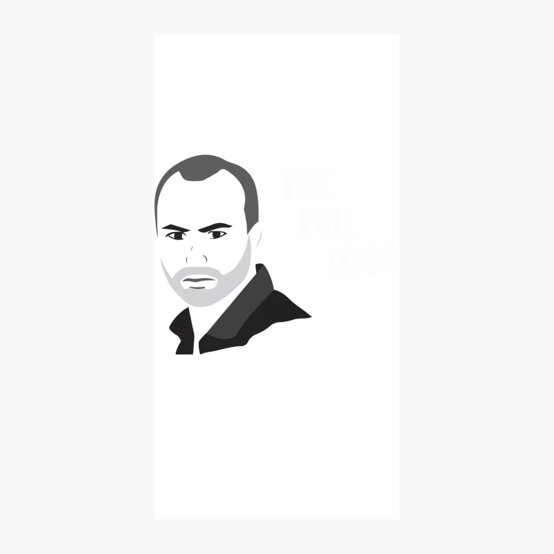 Murr Evil Look Funny iPhone Case