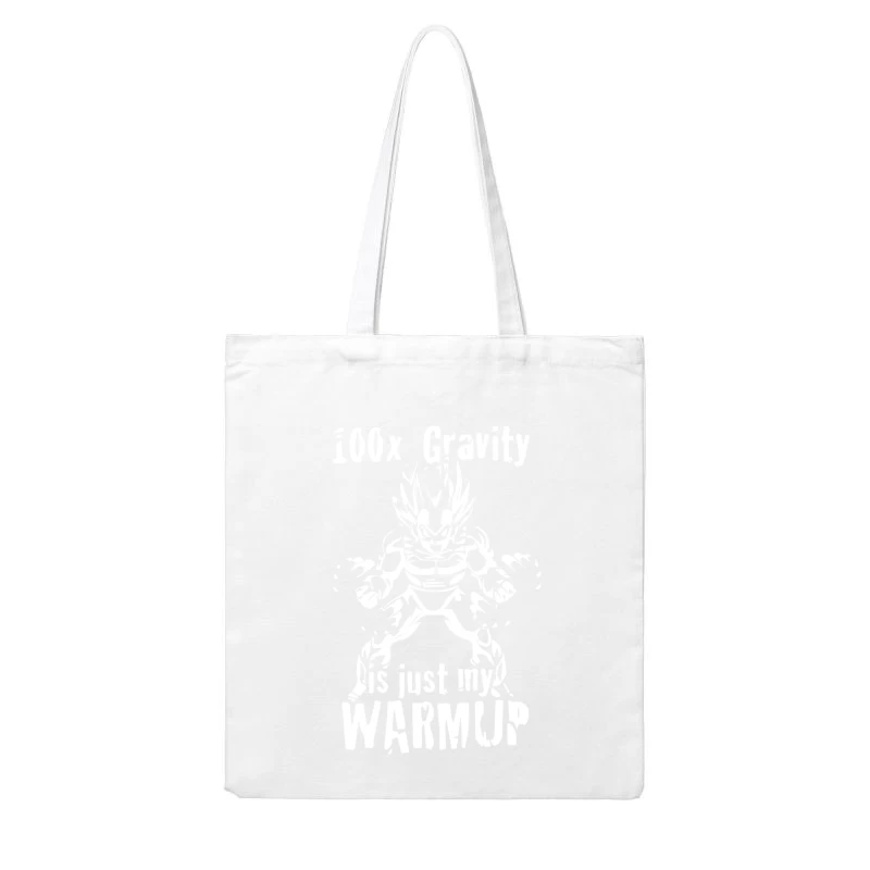 100 Times Gravity Cotton Tote Bag