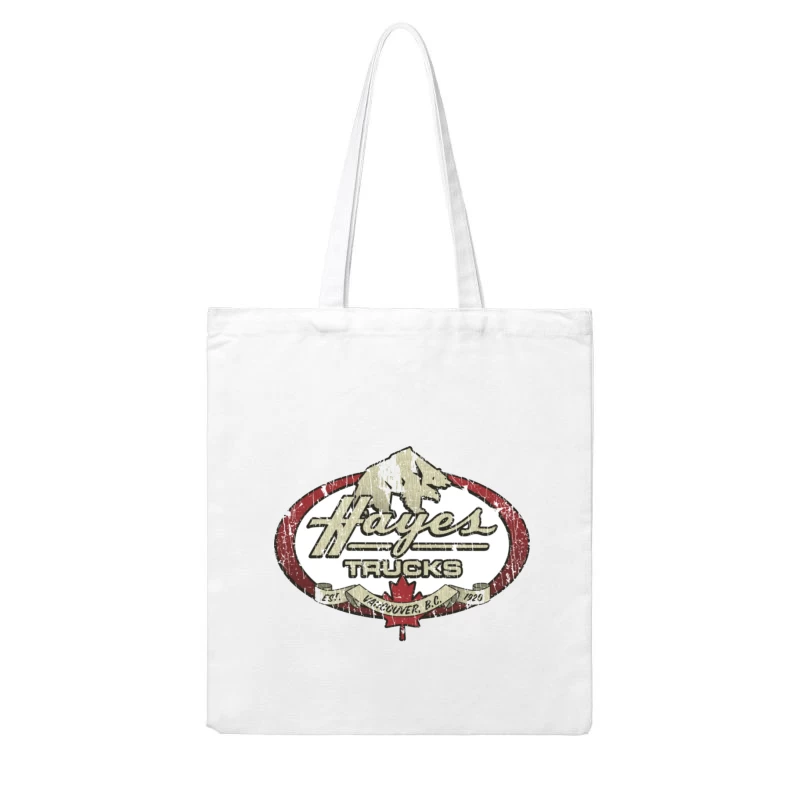 Hayes Trucks 1971 Cotton Tote Bag