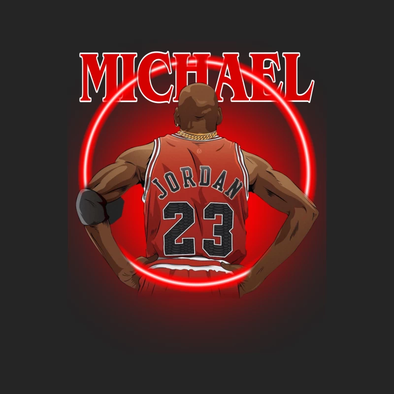 Michael Jordan Basketball Animation Female Pullover Sweatshirt