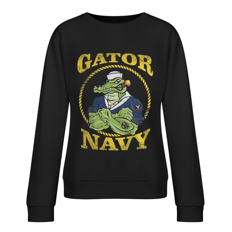 Gators Navy 2 Female Pullover Sweatshirt