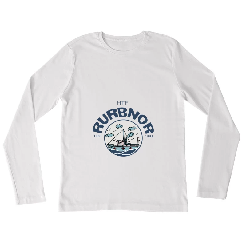 Rurbnor Segelboot 1983-1998 Damen Langarm T-Shirt