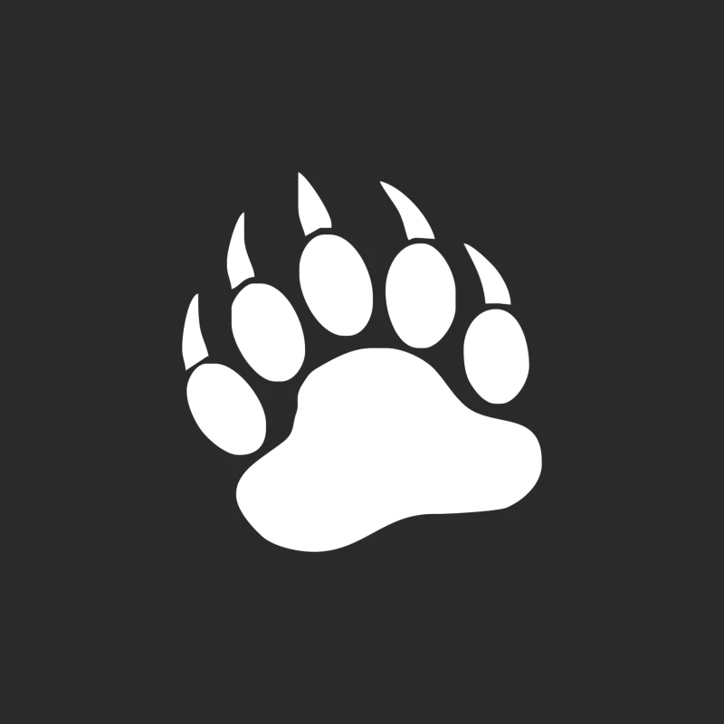 Tiger Paw Sticker Vinyl Decal - Wildcat Claws Print Pet Car Window Truck Cute Baseball Cap