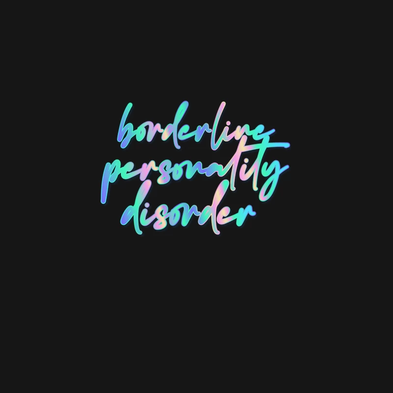 BPD  Borderline Personality Disorder Desk Mat
