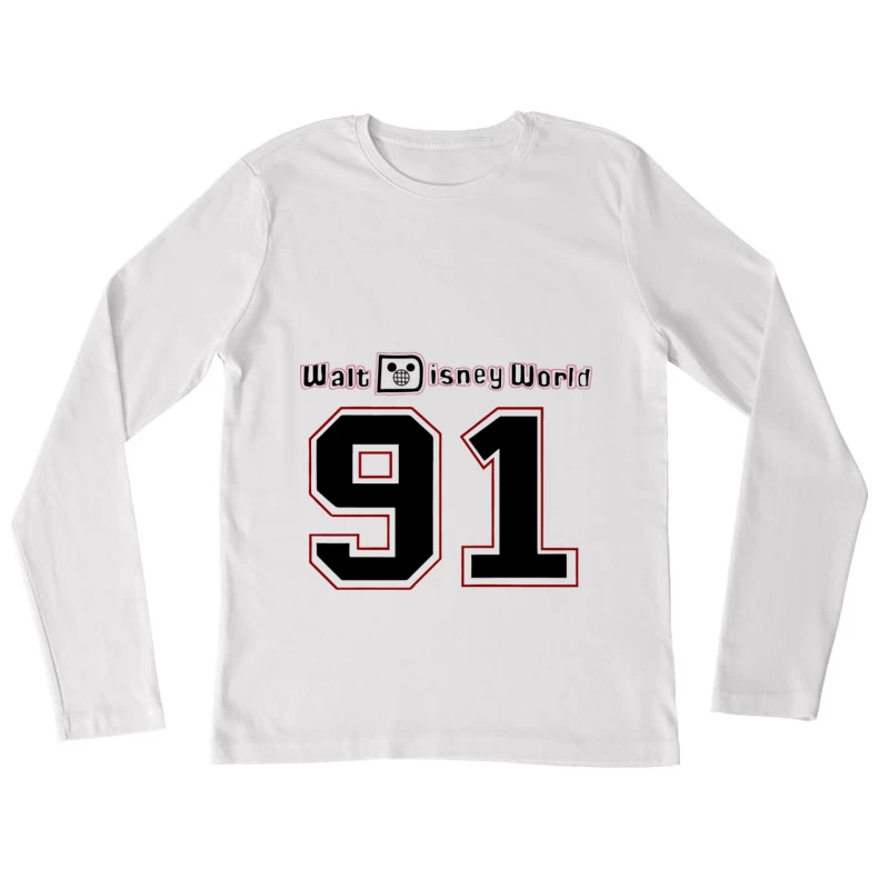 Walt Disney World 91 Design Damen Langarm T-Shirt